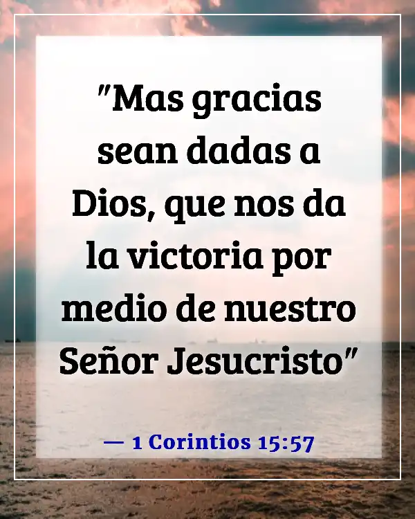 Versículos de la Biblia sobre cómo Dios convierte lo malo en bueno (1 Corintios 15:57)