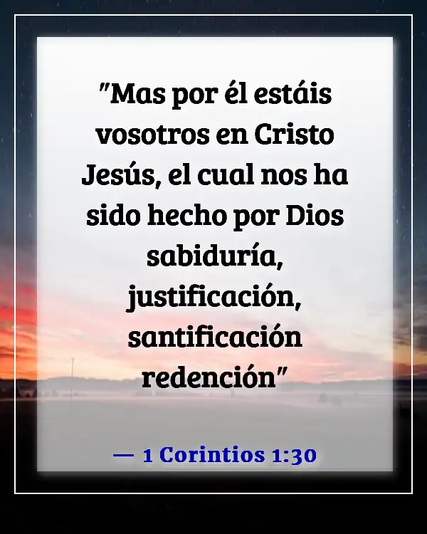 Versículos de la Biblia sobre estar en Cristo (1 Corintios 1:30)