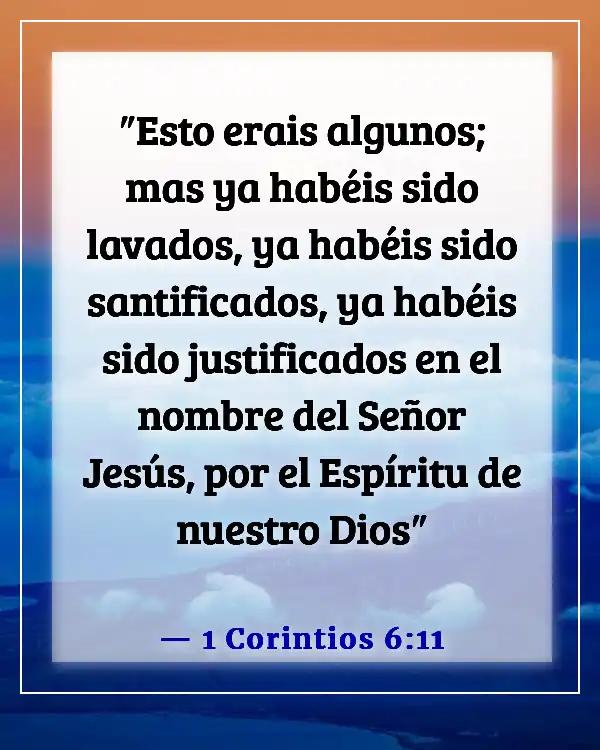 Versículos de la Biblia sobre cambiar tu vida (1 Corintios 6:11)