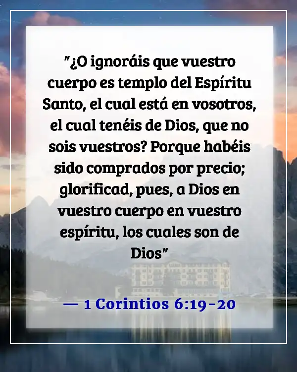 Versículos de la Biblia sobre el respeto por la vida humana (1 Corintios 6:19-20)