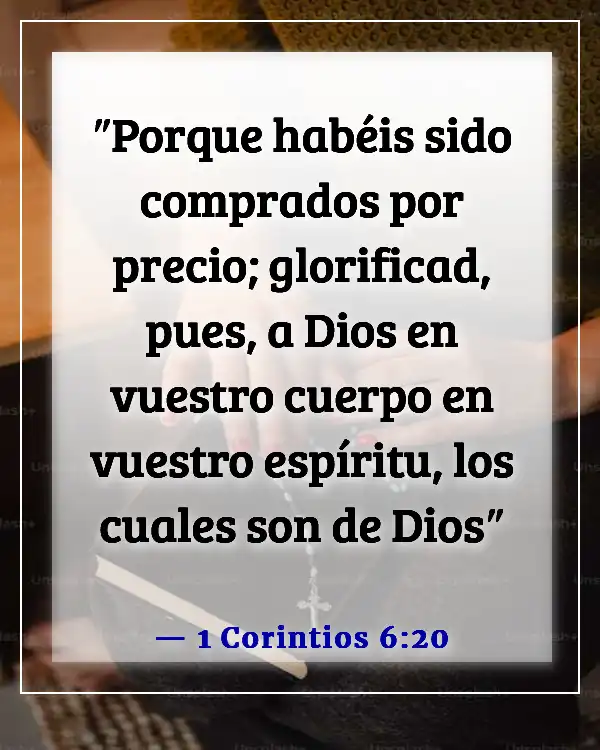 Versículos de la Biblia sobre Jesús muriendo por nuestros pecados (1 Corintios 6:20)