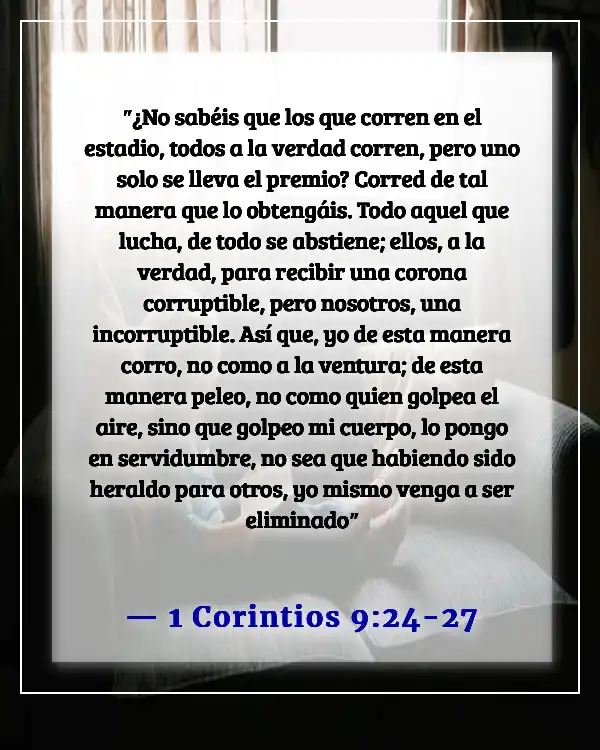 Versículos de la Biblia sobre la libertad de elección (1 Corintios 9:24-27)