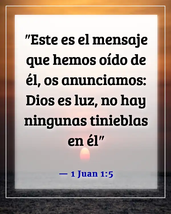 Versículos de la Biblia sobre Jesús como la Luz (1 Juan 1:5)