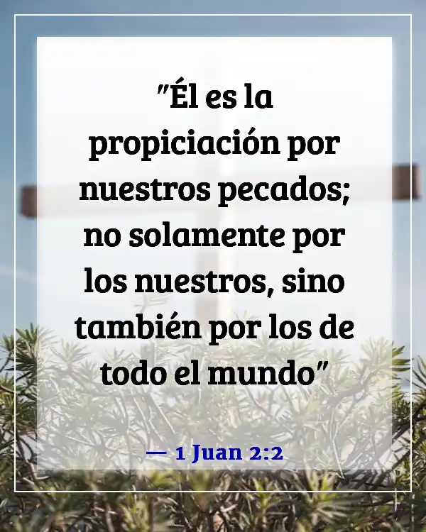 Versículos de la Biblia sobre la salvación solo a través de Cristo (1 Juan 2:2)