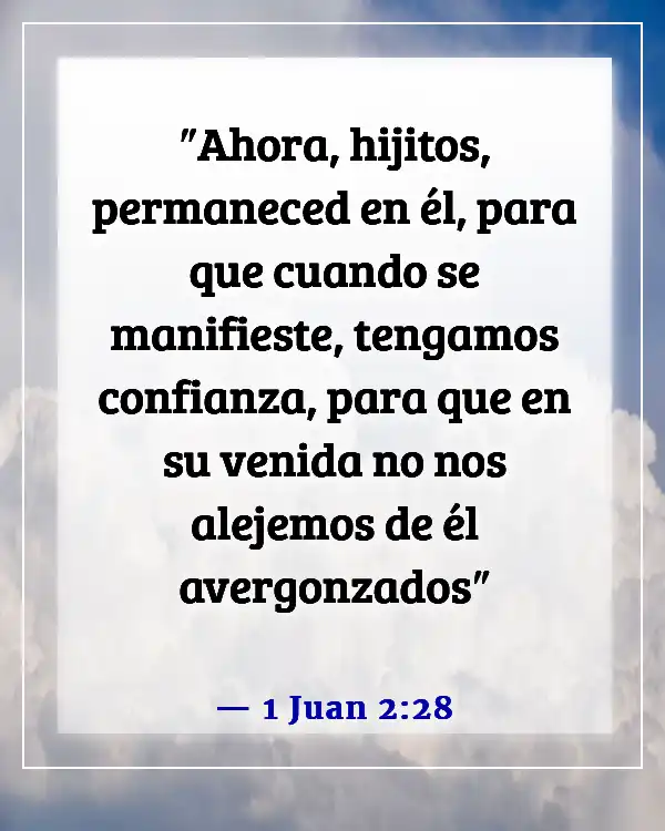 Versículos de la Biblia sobre estar en Cristo (1 Juan 2:28)