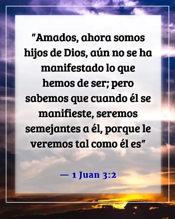 Versículos de la Biblia sobre planes futuros (1 Juan 3:2)