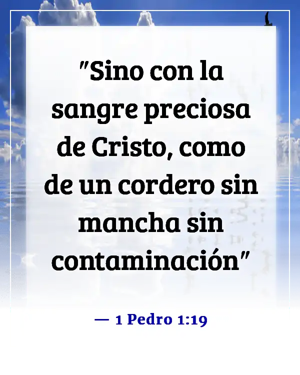 Versículo de la Biblia sobre una mujer que teme al Señor (1 Pedro 1:19)