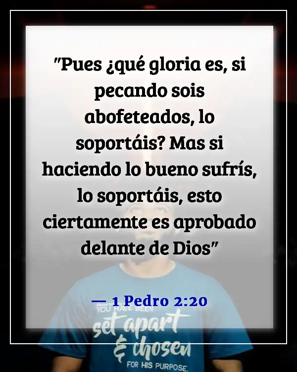 Versículo de la Biblia sobre una mujer que teme al Señor (1 Pedro 2:20)