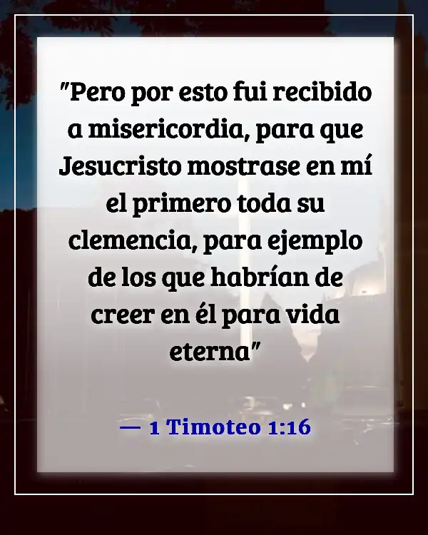 Versículos de la Biblia sobre la paciencia en las relaciones (1 Timoteo 1:16)