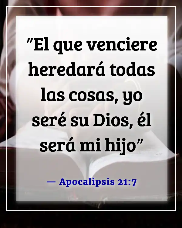 Versículos de la Biblia sobre la adopción en la familia de Dios (Apocalipsis 21:7)