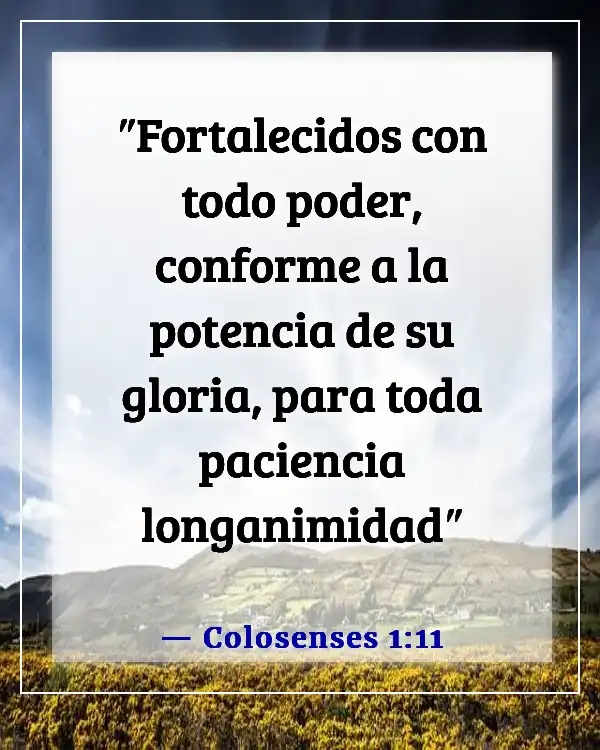 Versículos de la Biblia sobre mi gozo viene del Señor (Colosenses 1:11)