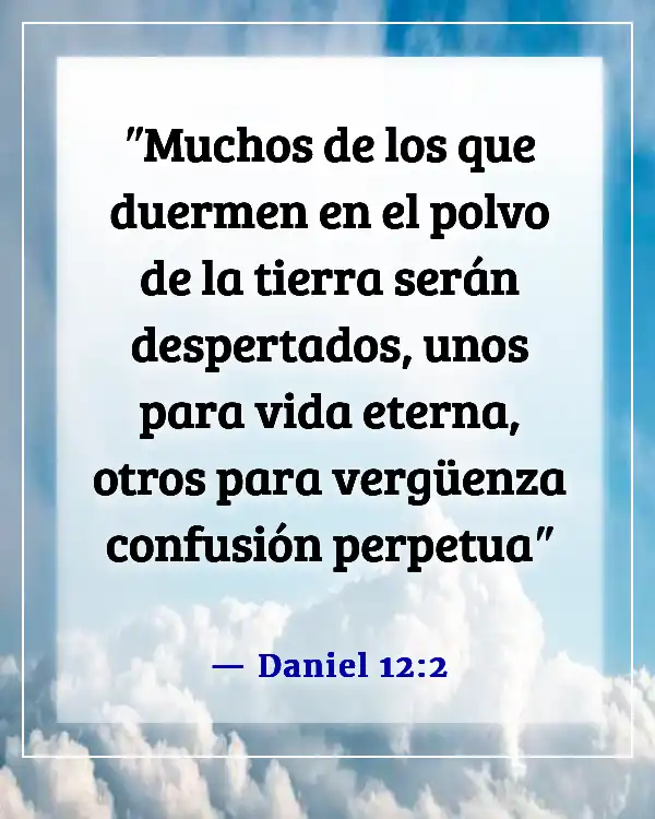 Versículos de la Biblia sobre recordar a los muertos (Daniel 12:2)