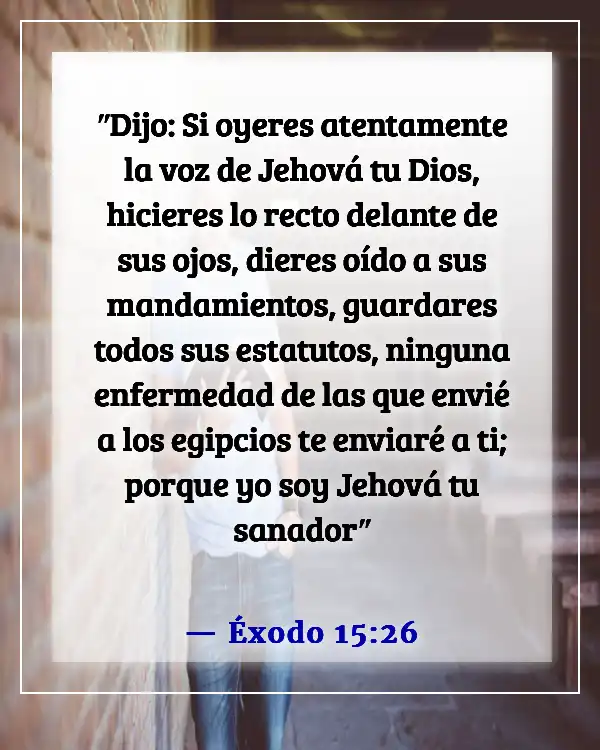 Versículos bíblicos poderosos sobre milagros (Éxodo 15:26)