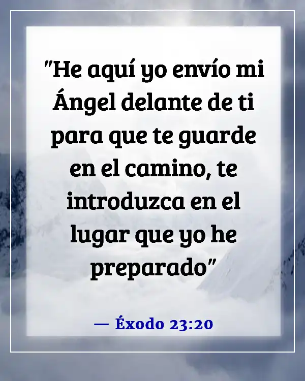 Versículos de la Biblia sobre el Dios de los ejércitos celestiales (Éxodo 23:20)