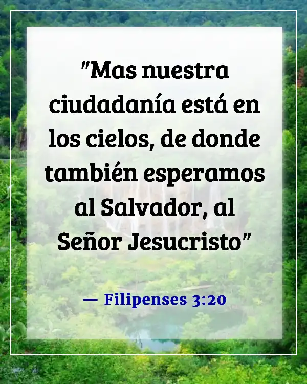 Versículos de la Biblia sobre la esperanza del cielo (Filipenses 3:20)