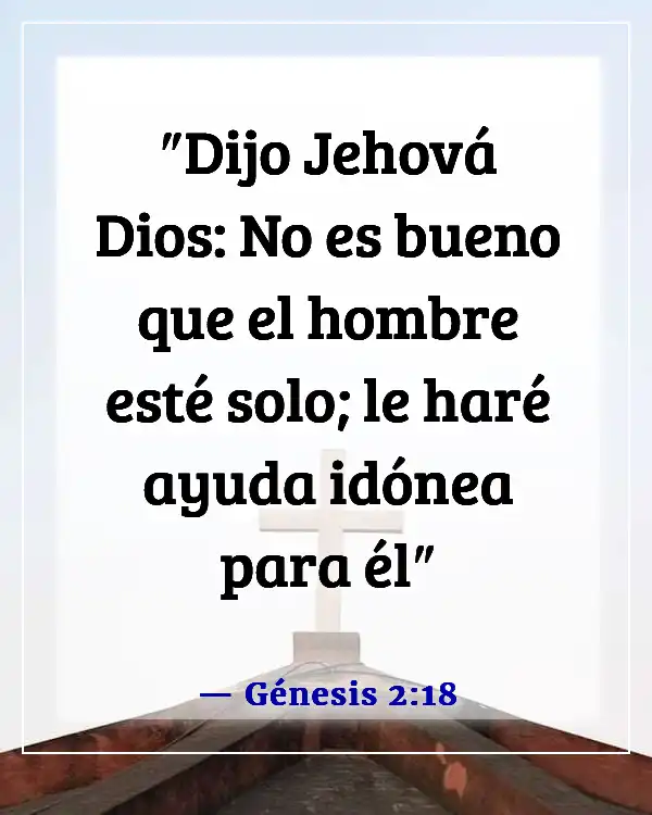 Versículos de la Biblia sobre la esposa sometiéndose al esposo (Génesis 2:18)