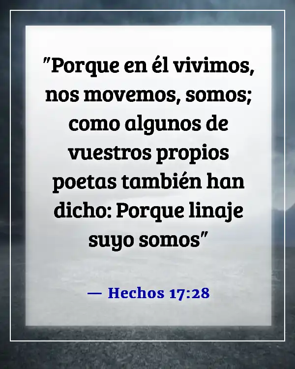 Dios tiene el control versículos bíblicos (Hechos 17:28)