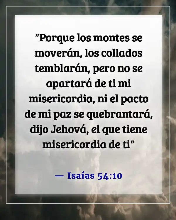 Versículos de la Biblia para cuando te sientas sin valor (Isaías 54:10)