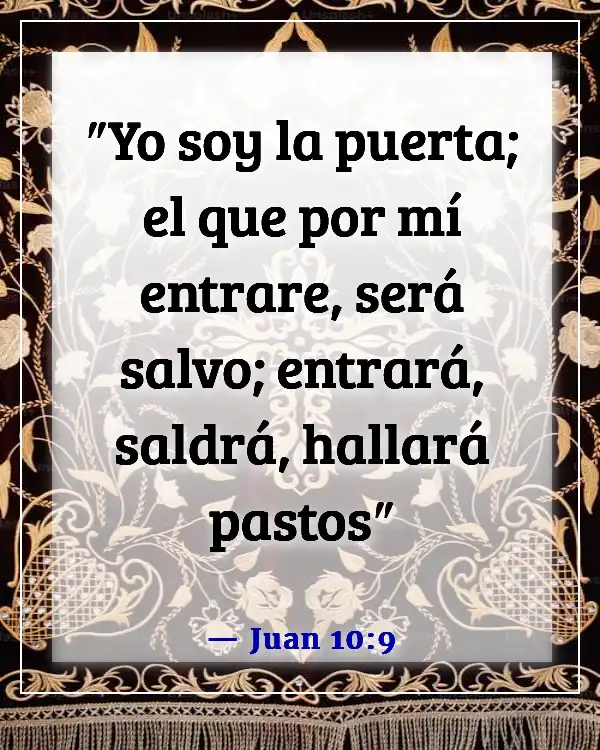 Versículos de la Biblia sobre la salvación solo a través de Cristo (Juan 10:9)