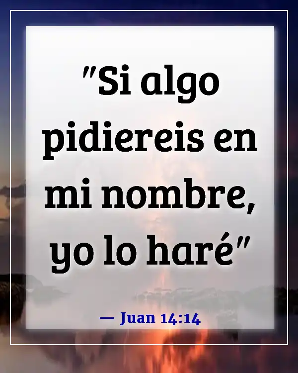 Versículos de la Biblia sobre el poder en el nombre de Jesús (Juan 14:14)