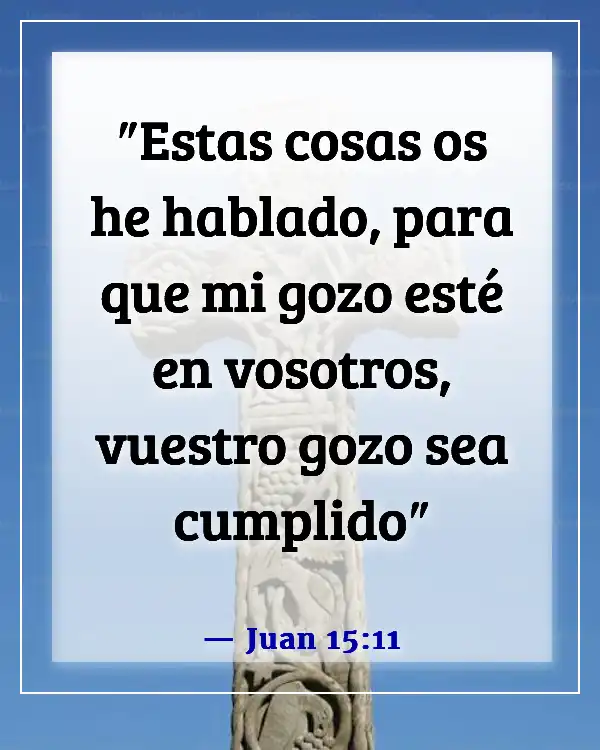 Versículos de la Biblia sobre mi gozo viene del Señor (Juan 15:11)