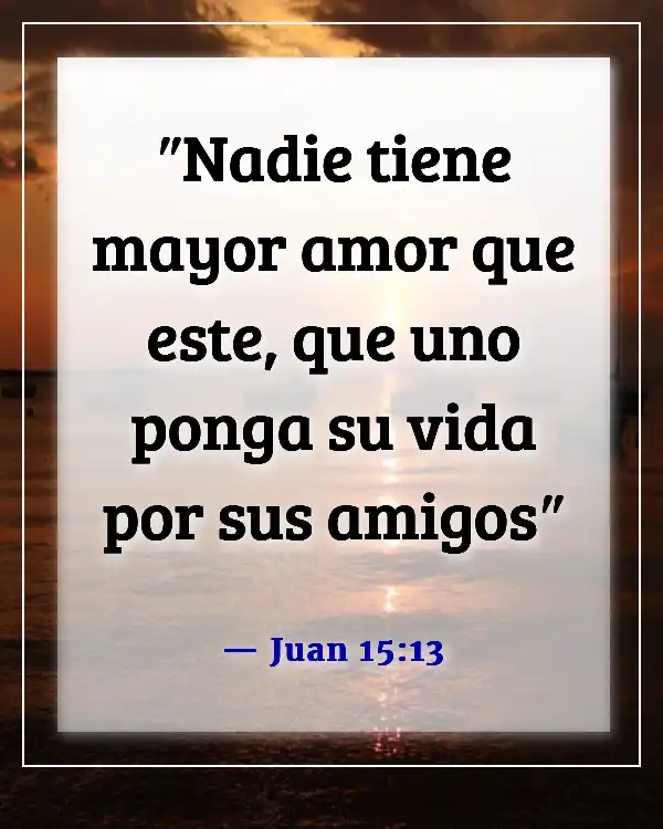 Versículos de la Biblia para apreciar a un amigo y agradecer por los amigos (Juan 15:13)