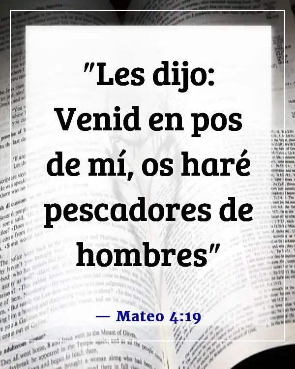 Versículos de la Biblia sobre la libertad de elección (Mateo 4:19)