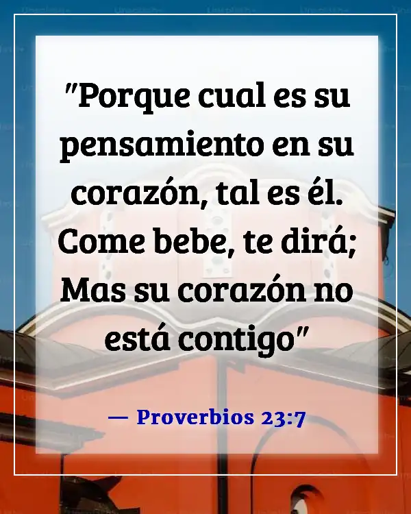 Ten cuidado con lo que alimentas tu mente con versículos bíblicos (Proverbios 23:7)