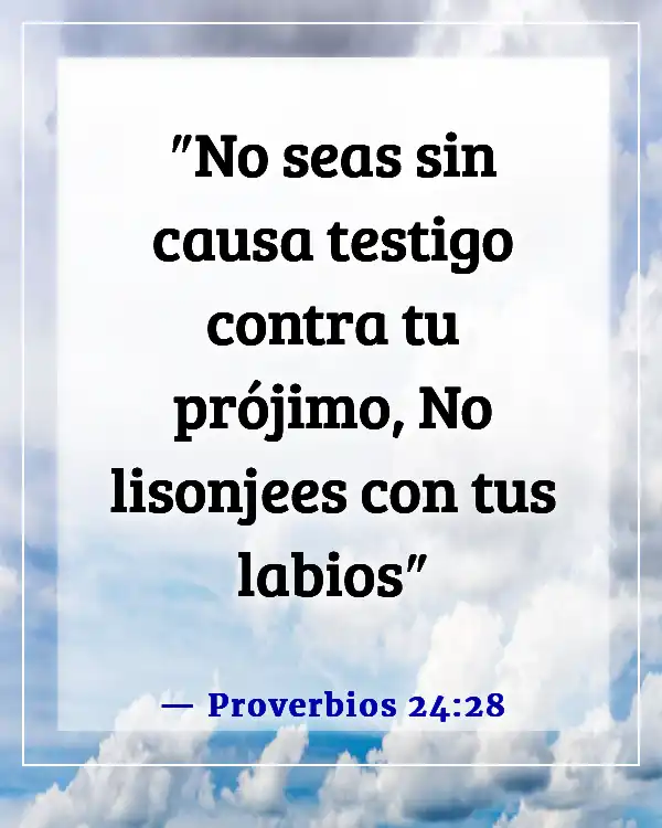 Versículos de la Biblia sobre enemigos ocultos (Proverbios 24:28)