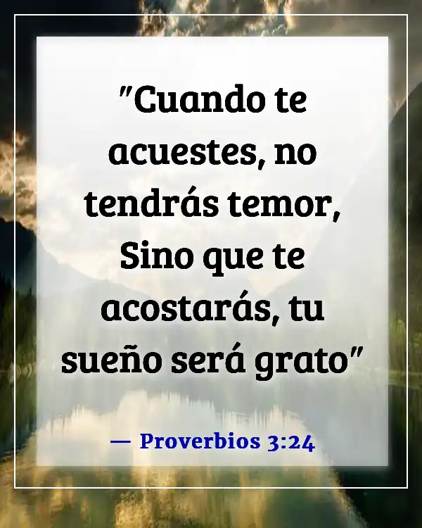 Versículos de la Biblia para proteger a tu familia del mal (Proverbios 3:24)