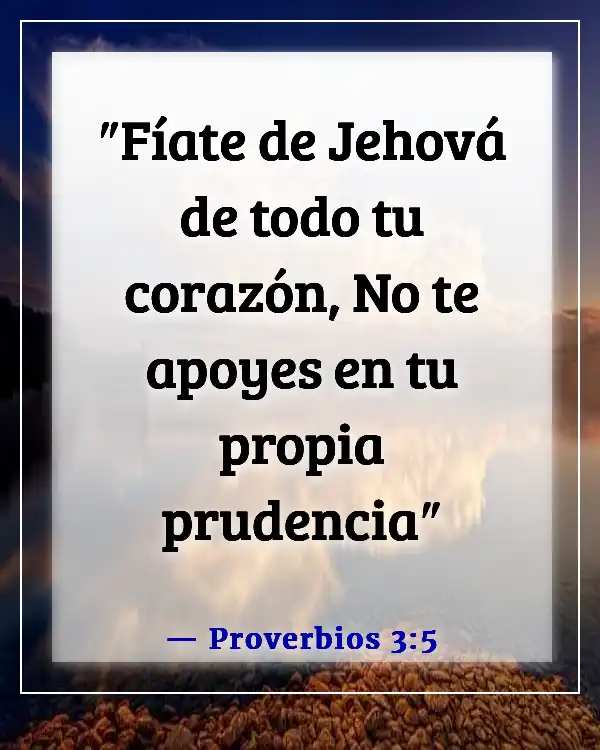 Versículos de la Biblia para cuando te sientas sin valor (Proverbios 3:5)