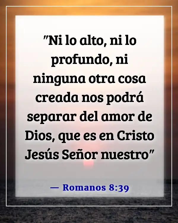 Versículos de la Biblia sobre estar en Cristo (Romanos 8:39)