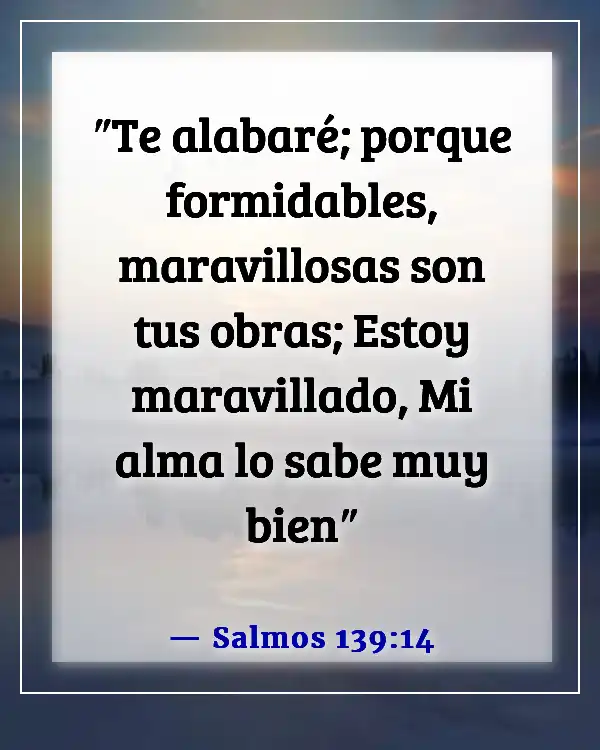 Versículos bíblicos sobre lo valiosos que somos para Dios (Salmos 139:14)