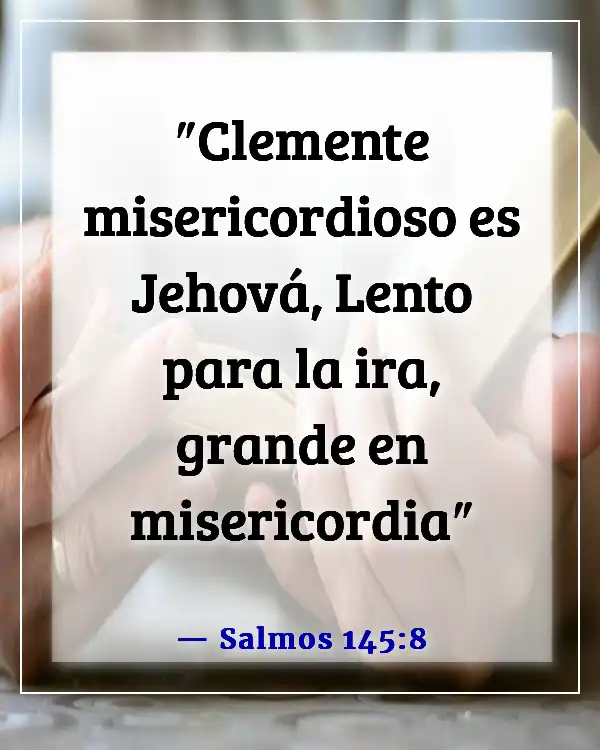 Versículos de la Biblia sobre el control de las emociones y la ira (Salmos 145:8)