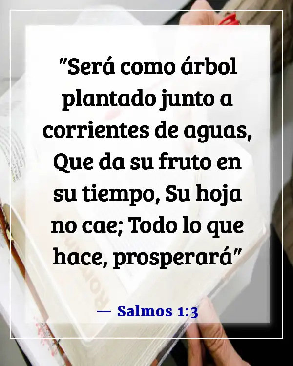 Versículo de la Biblia para un buen día en el trabajo (Salmos 1:3)