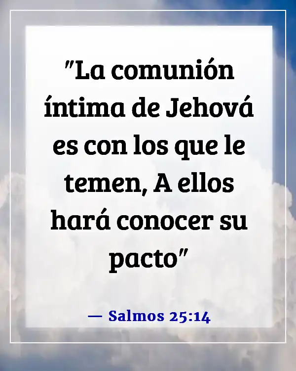 Versículos de la Biblia para sentirte más cerca de Dios (Salmos 25:14)