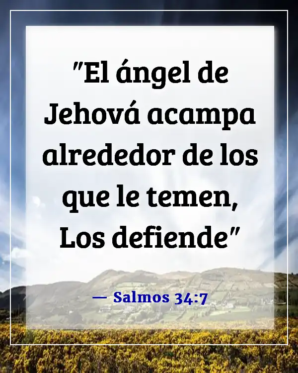 Versículos de la Biblia para proteger a tu familia del mal (Salmos 34:7)