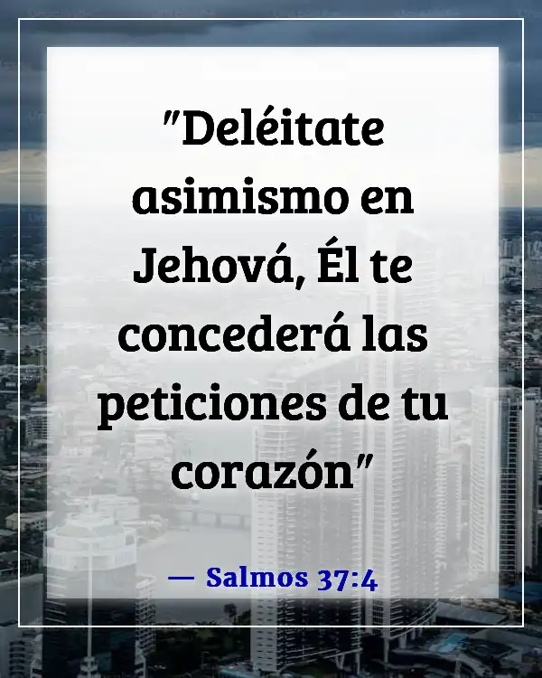 Versículos de la Biblia sobre Dios respondiendo a las oraciones (Salmos 37:4)