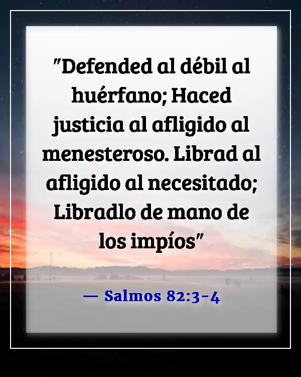 Versículo de la Biblia para el patriotismo (Salmos 82:3-4)