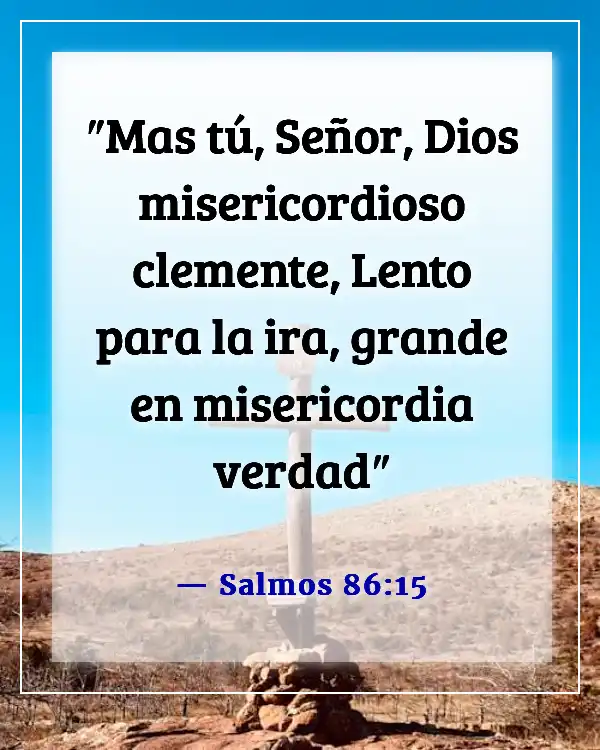 Versículos de la Biblia sobre el amor inagotable de Dios (Salmos 86:15)