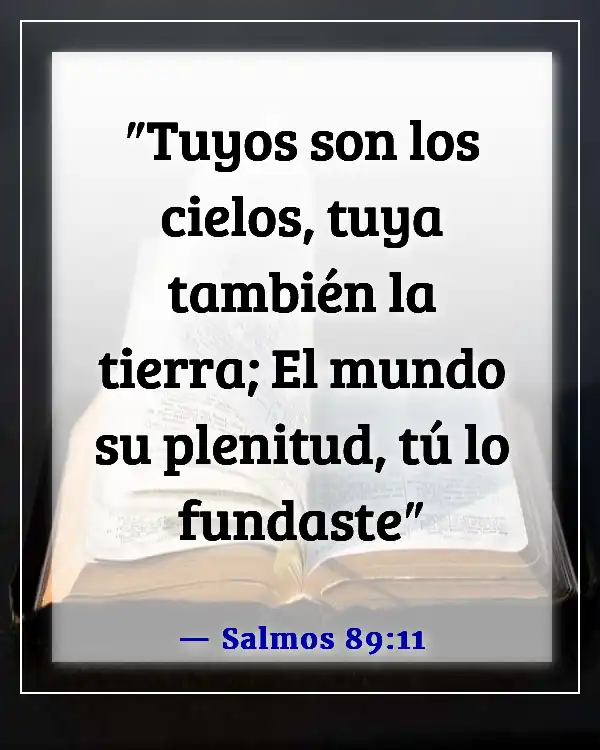 Versículos de la Biblia sobre los poderes y habilidades de Dios (Salmos 89:11)