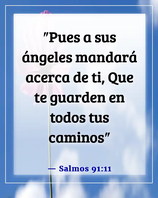 Versículo de la Biblia para protección en el trabajo (Salmos 91:11)