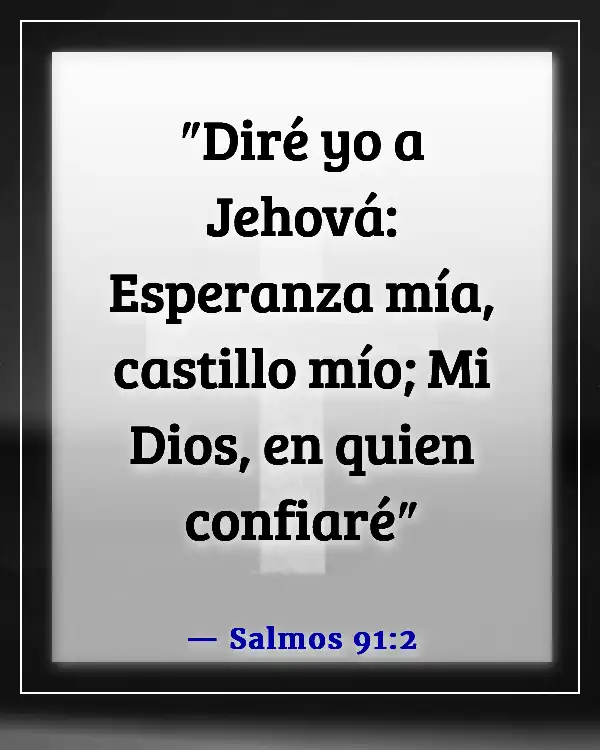 Dios es nuestro auxilio en tiempos de problemas (Salmos 91:2)