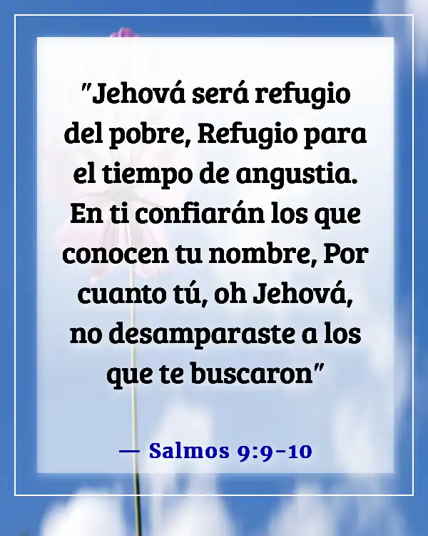 Dios es nuestro auxilio en tiempos de problemas (Salmos 9:9-10)