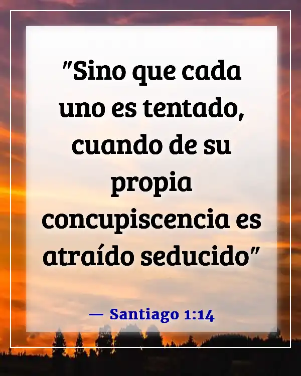 Versículos de la Biblia sobre la imperfección humana (Santiago 1:14)