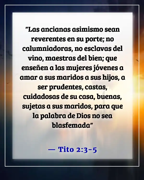 Versículos de la Biblia para el compañerismo de mujeres (Tito 2:3-5)