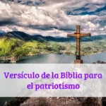 Versículo de la Biblia para el patriotismo