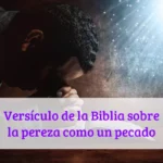 Versículo de la Biblia sobre la pereza como un pecado