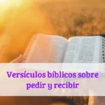 Versículos bíblicos sobre pedir y recibir