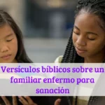 Versículos bíblicos sobre un familiar enfermo para sanación